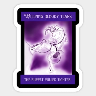 Weeping Puppet Sticker